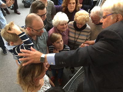 Blessing four generations in Germany.